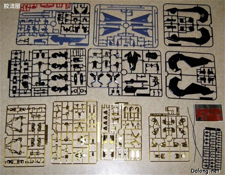 机动战士高达SEED SEED DESTINY 1/100 13 MBF-P01-Re2 异端高达金色机天蜜纳 - 图片